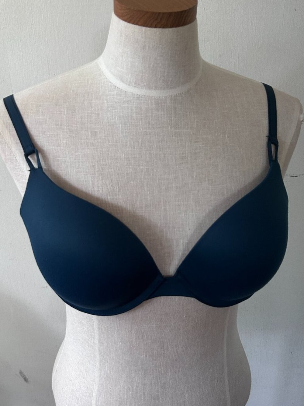 Soma Embraceable Pushupâ Bra 38B Blue Green Lingerie